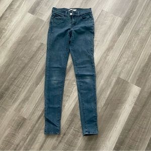 Levi’s 710 super skinny jean - dark wash